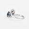 Bague 57 MELLERIO - Bague Toi & Moi Saphir Diamant 58 Facettes