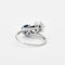 Bague 57 MELLERIO - Bague Toi & Moi Saphir Diamant 58 Facettes