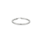 Boucles d'oreilles Boucles d’oreilles créoles en or blanc 18 carats 58 Facettes BO/230111 NSS