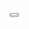 Bague 52.5 Bague alliance demi-tour en or blanc 18k et diamants 58 Facettes BO/240003/