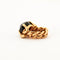 Bague 51 POMELLATO - Bague "Lola" Or Rose et Grenat 58 Facettes
