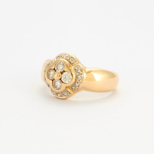 Bague 56 Bague Jonc Diamants 58 Facettes