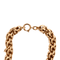 Collier Collier maille royale ras de cou en or jaune 18 carats 58 Facettes BO/230101