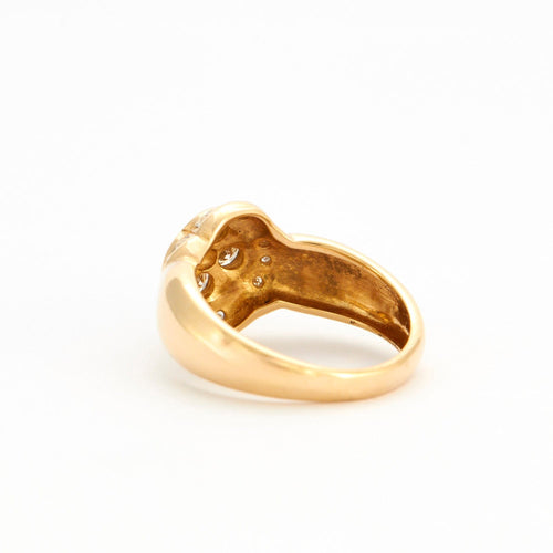 Bague 56 Bague Jonc Diamants 58 Facettes