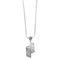 Collier Collier pendentif pavé de diamants en or blanc 18 carats 58 Facettes BO/230045 RIV