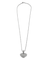 Collier Collier pendentif cœur en or blanc 18 carats et diamants 58 Facettes BO/240016