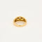 Bague 52 Bague jonc en or jaune 18 carats avec 5 diamants 58 Facettes