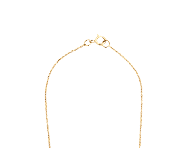 Collier Collier pendentif « Ring » en or jaune 18k et diamants 58 Facettes BO/150026