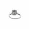 Bague 50 Bague - Bague sertie de diamants en or blanc 18k 58 Facettes BO/230043/