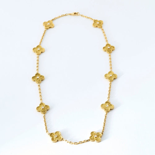 Collier VAN CLEEF & ARPELS - Collier Alhambra Vintage 58 Facettes