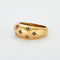 Bague 46 Bague jonc - or jaune et rubis 58 Facettes DV0597-5