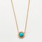 Collier PIAGET - Pendentif "Possession" Or Rose, Turquoise & Diamants 58 Facettes G33PD200
