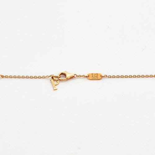 Collier PIAGET - Pendentif "Possession" Or Rose, Turquoise & Diamants 58 Facettes G33PD200