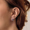 Boucles d'oreilles Gucci - Boucles d’oreilles tigre en or jaune 18k, argent et rubis 58 Facettes BO/250005
