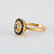 Bague Bague Style Art Déco en or jaune, saphir 58 Facettes 527