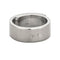 Bague 49 HERMES - KELLY - Bague or gris, cadenas habillé de petits diamants 58 Facettes DV0503-1