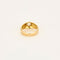 Bague 49 Chevalière jonc en or jaune 18 carats et diamant taille ancienne 58 Facettes