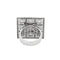 Bague 53 Bague Art déco en or blanc et nacre blanche pavée de diamants 58 Facettes BO/230119
