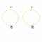 Boucles d'oreilles PIANEGONDA - Boucles d'oreilles  or jaune et améthyste 58 Facettes DV1747-13