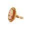 Bague 55 Bague camée sur coquillage en or jaune 58 Facettes BO/230074