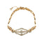 Bracelet Bracelet Art Déco en or jaune 18k et diamants 58 Facettes BO/230026