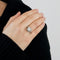 Bague 58 Bague solitaire en or blanc 18 carats et diamant 1,50 ct 58 Facettes BO/230059/