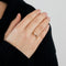 Bague 51.5 Bague solitaire en or jaune 18 carats et diamant 0,20 ct 58 Facettes BO/230022 RIV