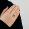 Bague 52 Bague Toi et Moi en or jaune 18k, saphirs et diamants 58 Facettes BO/230121