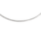 Collier Collier maille oméga réversible en or jaune et or blanc 58 Facettes BO/250006