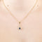 Collier Collier en or jaune mobile avec saphirs et diamants 58 Facettes DV12218-3