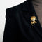 Broche VAN CLEEF & ARPELS  - Lion ébouriffé - or , diamants émeraude 58 Facettes DV0721-1
