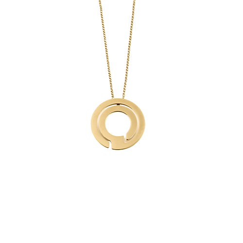 Collier Dinh Van - Collier Seventies en or jaune 18 carats 58 Facettes BO/250012