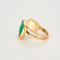 Bague 57 ROBERTO COIN - Black Amphibole Jade - Bague en Or rose, Agate, Quartz et Diamants 58 Facettes DV0770-4-57
