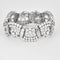 Exceptionnel Bracelet Haute Joaillerie Or Blanc Diamants 58 Facettes