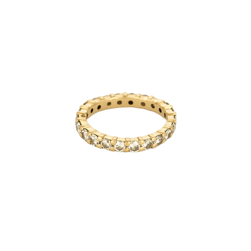 Bague 53 Bague alliance américaine en or jaune 18k et diamants 58 Facettes BO/250022