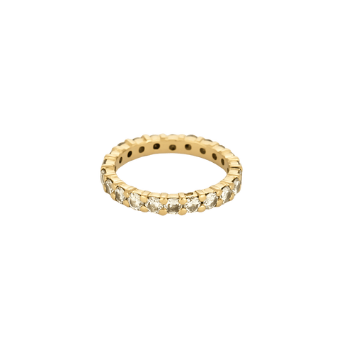 Bague 53 Bague alliance américaine en or jaune 18k et diamants 58 Facettes BO/250022