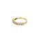 Bague 46 Bague alliance demi-tour en or blanc 18k et diamants 58 Facettes BO//250025