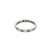 Bague 55 Bague alliance américaine en or blanc 18k et diamants, émeraudes 58 Facettes BO/250015/