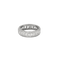 Bague 57.5 Bague bandeau sertie de diamants en or blanc 58 Facettes BO/240059