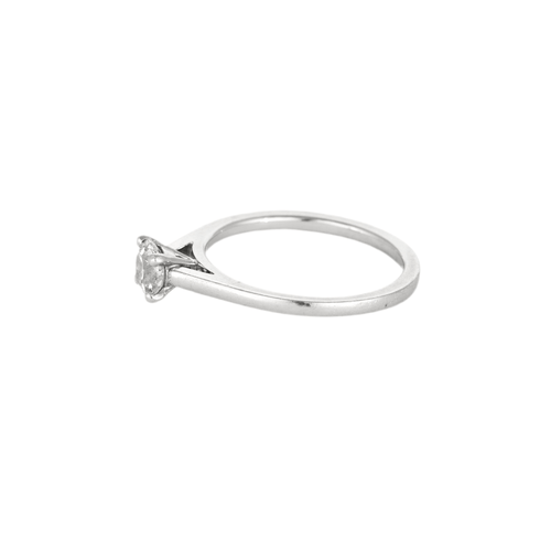 Bague 48.5 DE BEERS - Bague solitaire en Platine (950 Millièmes) sertie d’un diamant 58 Facettes DV11922-1