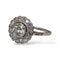 Bague 51 Bague années 1920 en platine et diamants 58 Facettes