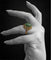Bague Bague en or avec cabochon de jaspe vert, Italie années 1960 58 Facettes