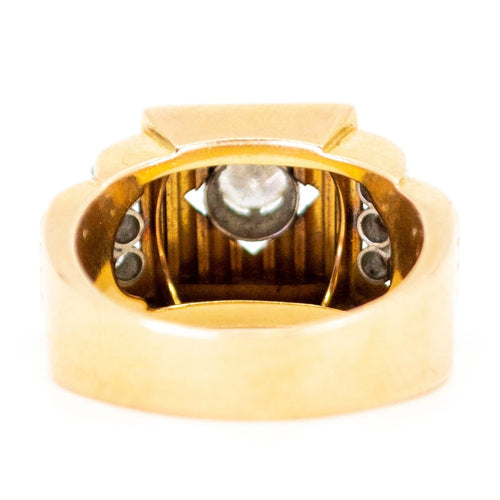 Bague 56 Bague style Tank en or 18 ct et diamants 58 Facettes C1485E644F464E38943C10C5A7C45E75