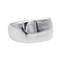 Bague 58 Mauboussin Grande Cocotte - Bague chevalière en or blanc 58 Facettes 720123CN