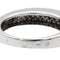 Bague 56 Bague en or blanc 18 carats pavée de diamants 58 Facettes 729105CN