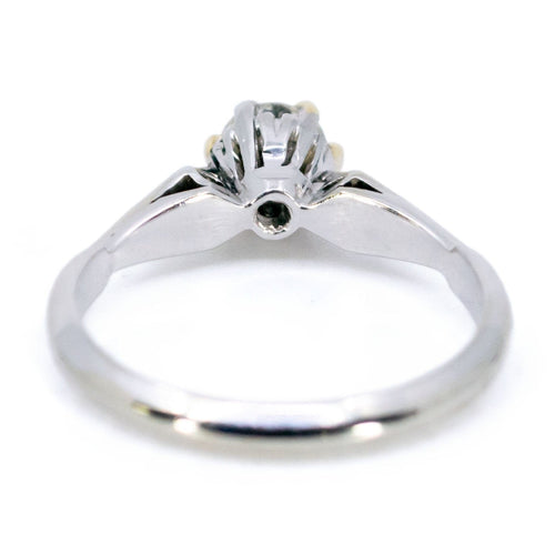 Bague 51 Bague en platine avec diamant taille brillant 0,45 ct 58 Facettes A9DFAC1A3D194C4C916D6E345A9F07E5
