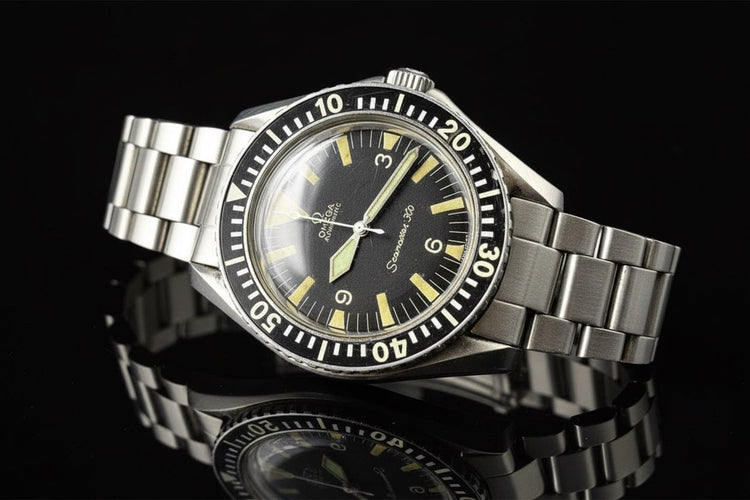 Montre Omega Seamaster 300 - Montre « Big Triangle Diver » réf. 165.024 (1968) 58 Facettes