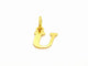 Pendentif Pendentif lettre U en or jaune 18 carats 58 Facettes 797204CD