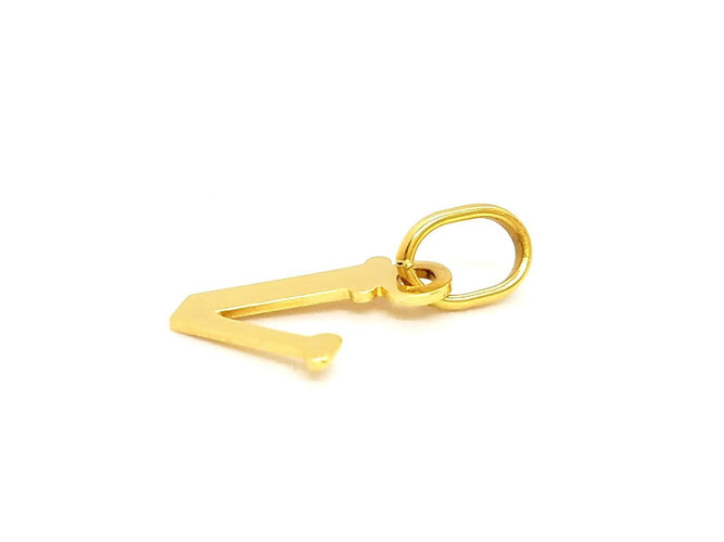 Pendentif Pendentif lettre V en or jaune 18 carats 58 Facettes 797206CD
