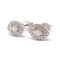Boucles d'oreilles Boucles d'oreilles marquise diamants or blanc 58 Facettes